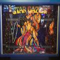 Star Gazer pinball cabinet - Backglass