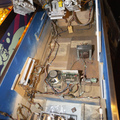 Star Gazer pinball cabinet - Inside bottom of cabinet