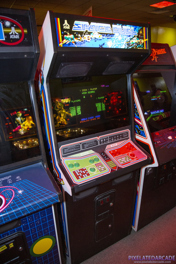 Space Duel Photo: Space Duel arcade cabinet