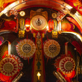 Mata Hari pinball cabinet - Upper playfield