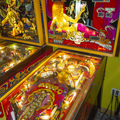 Mata Hari pinball cabinet - Illuminated