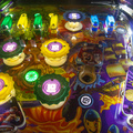 Primus pinball cabinet - Upper playfield