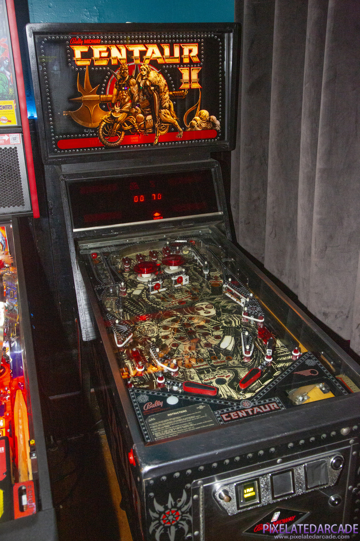 Centaur II Photo: Centaur II pinball cabinet