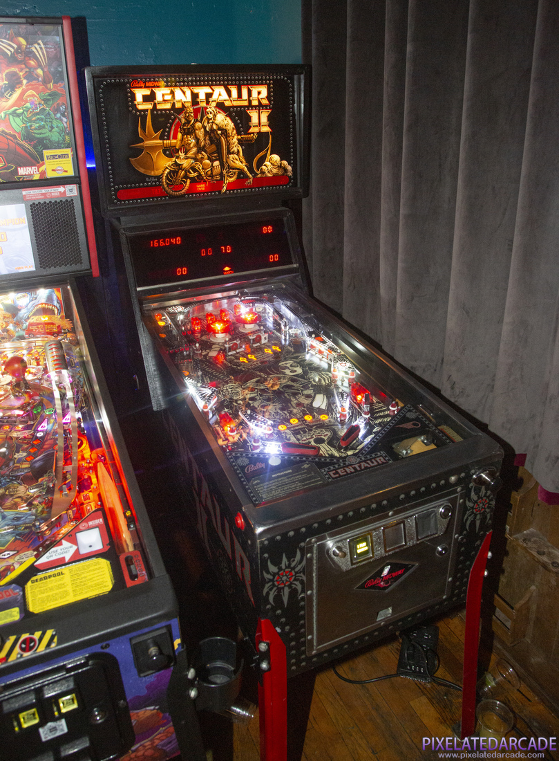 Centaur II Photo: Centaur II pinball cabinet