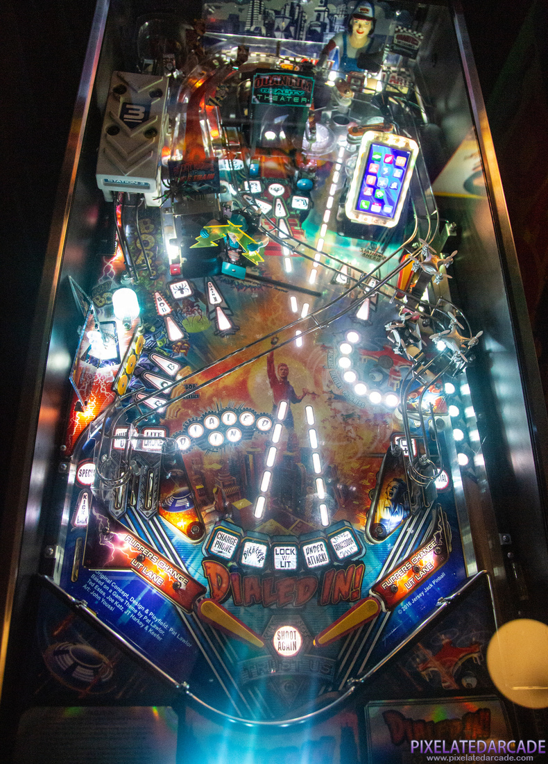 Dialed In! Photo: Dialed In! pinball cabinet - Playfield