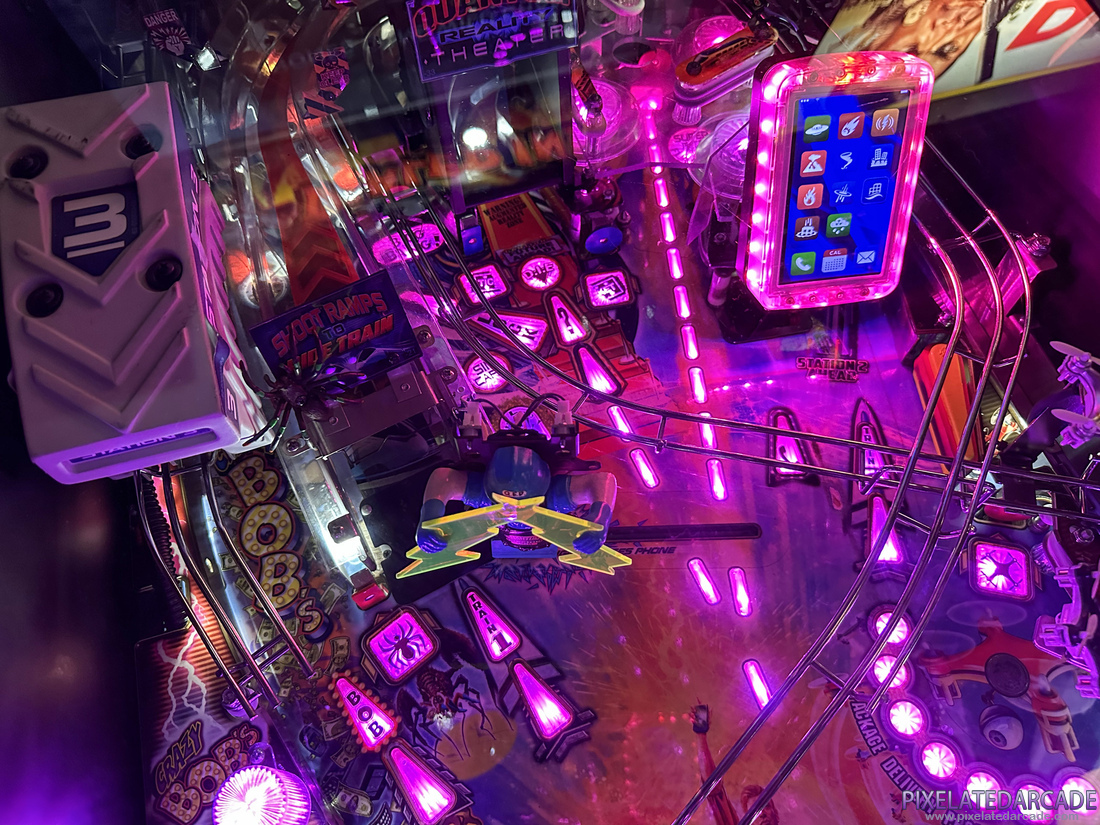 Dialed In! Photo: Dialed In! pinball cabinet - Playfield closeup