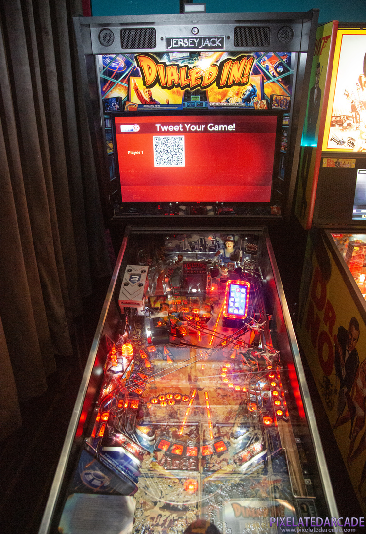 Dialed In! Photo: Dialed In! pinball cabinet