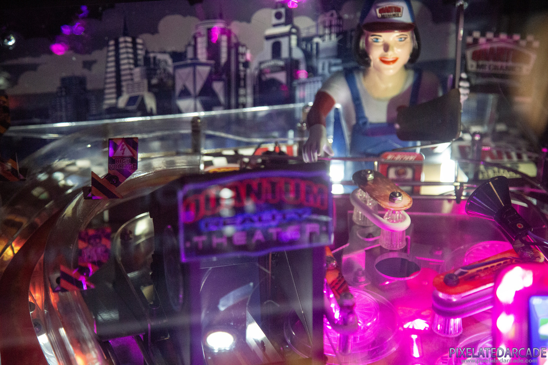 Dialed In! Photo: Dialed In! pinball cabinet - Upper playfield