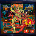 Trident pinball cabinet - Backbox