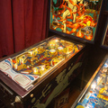 Trident pinball cabinet
