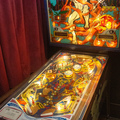 Trident pinball cabinet