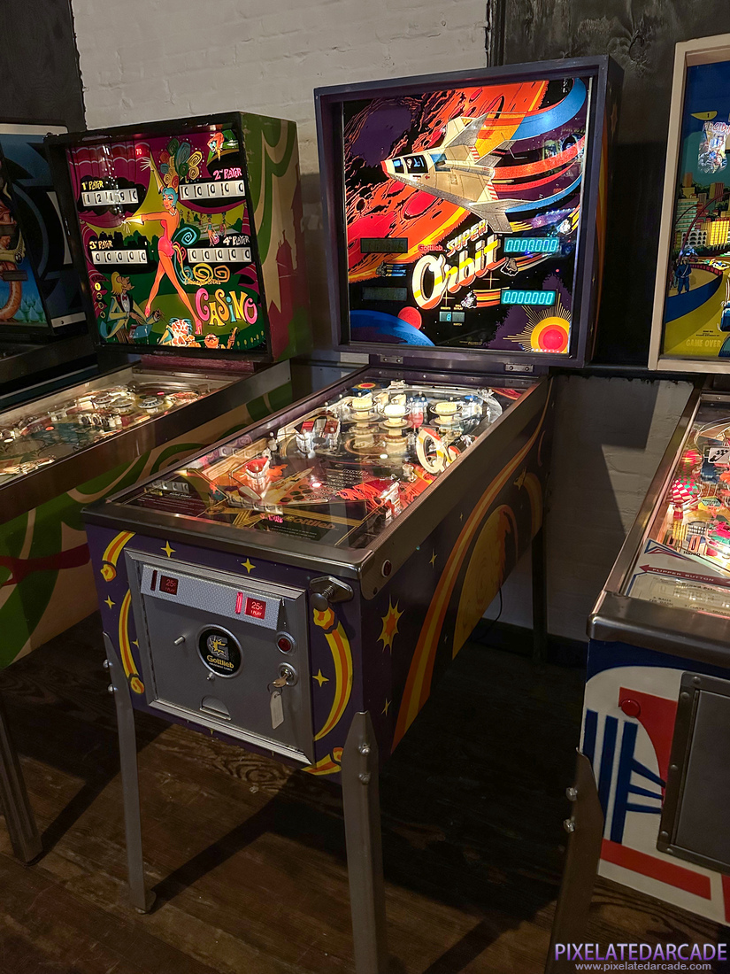 Super Orbit Photo: Super Orbit pinball cabinet