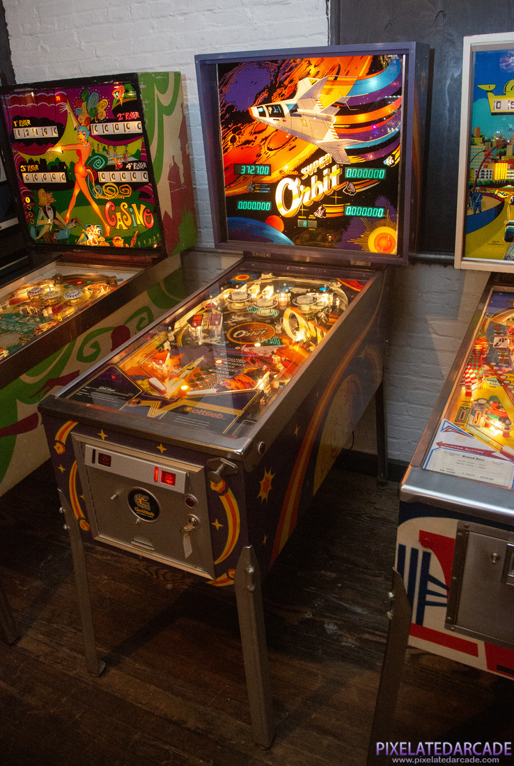 Super Orbit Photo: Super Orbit pinball cabinet