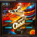 Super Orbit pinball cabinet - Backbox