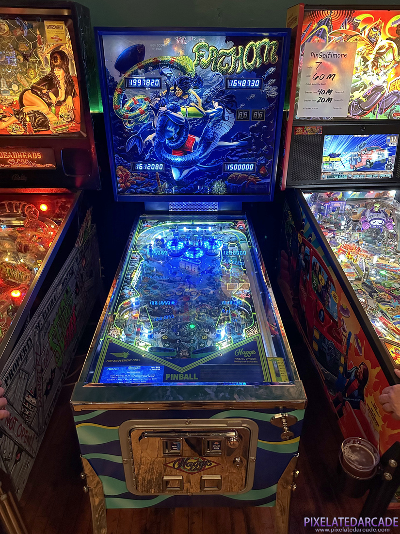 Fathom Revisited Photo: Fathom Revisited pinball cabinet