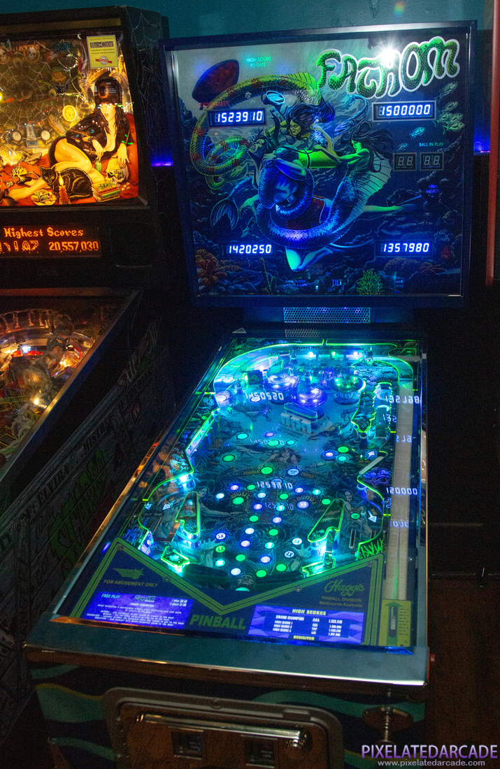 Fathom Revisited Photo: Fathom Revisited pinball cabinet