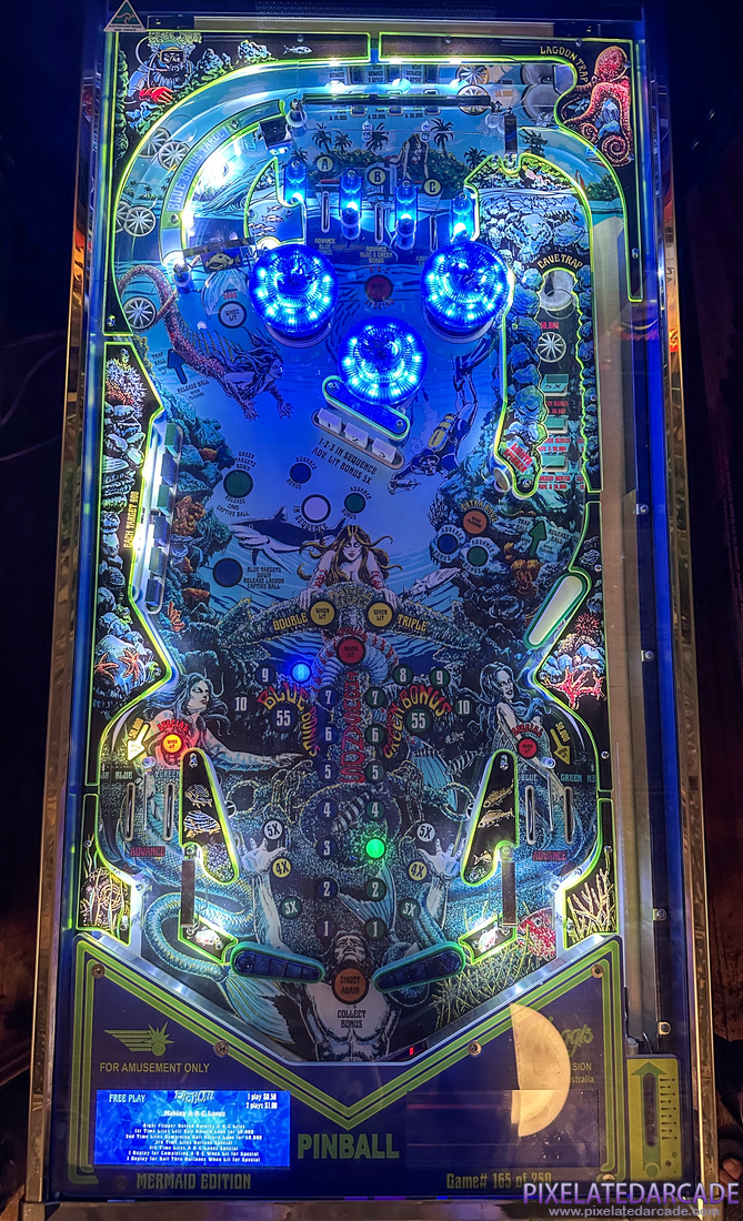 Fathom Revisited Photo: Fathom Revisited pinball cabinet - Playfield