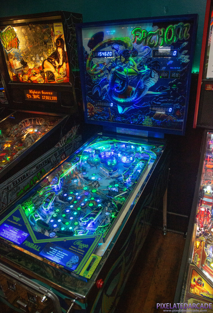 Fathom Revisited Photo: Fathom Revisited pinball cabinet
