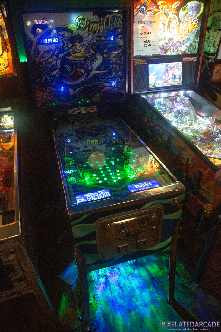 Fathom Revisited Photo: Fathom Revisited pinball cabinet