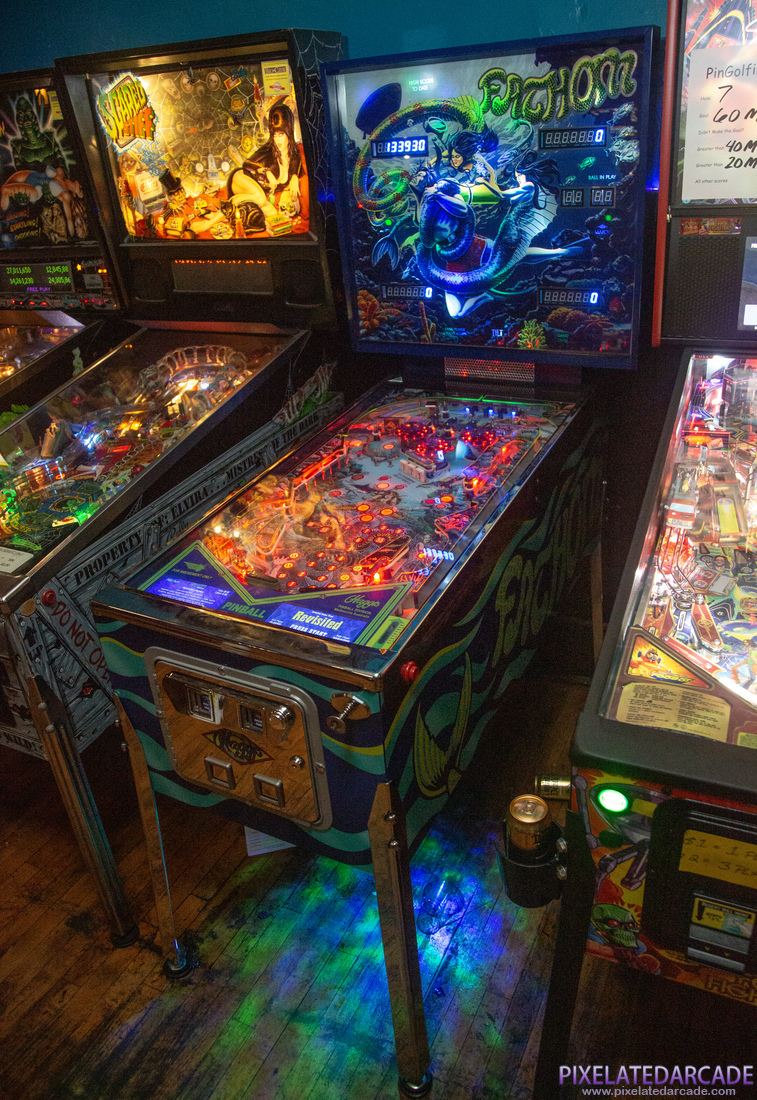 Fathom Revisited Photo: Fathom Revisited pinball cabinet