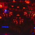 Fathom Revisited pinball cabinet - Pop bumpers