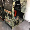 Omega Race cockpit arcade cabinet
