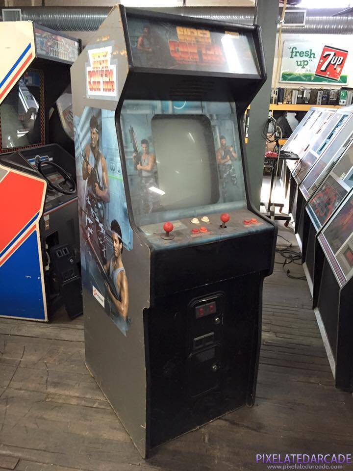 Super Contra Photo: Super Contra arcade cabinet