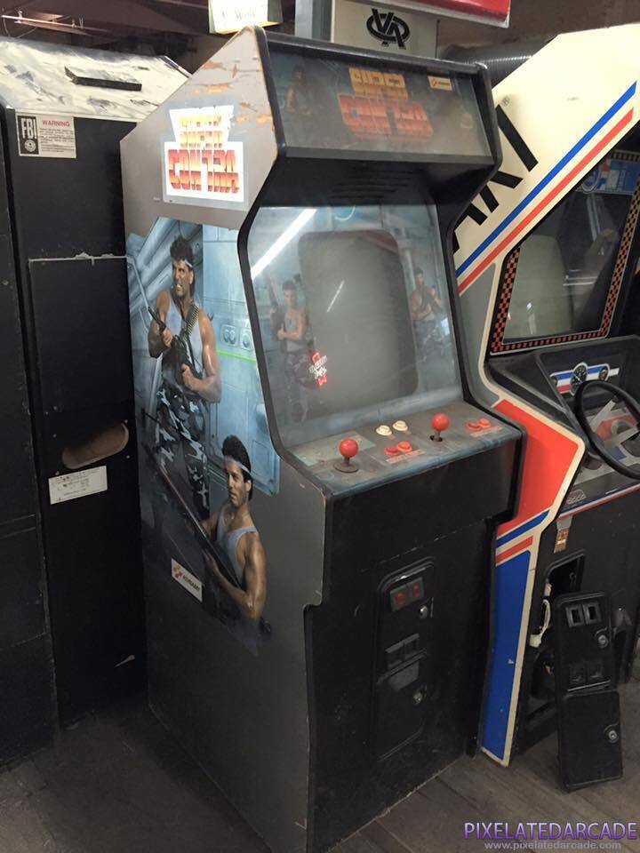 Super Contra Photo: Super Contra arcade cabinet