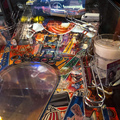 The Big Lebowski pinball cabinet - Playfield