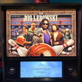 The Big Lebowski pinball cabinet - Backbox