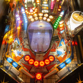 The Big Lebowski pinball cabinet - Lower playfield