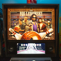 The Big Lebowski pinball cabinet - Backbox