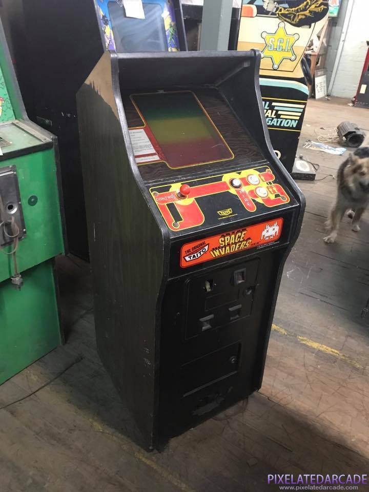 Space Invaders Photo: Space Invaders mini arcade cabinet