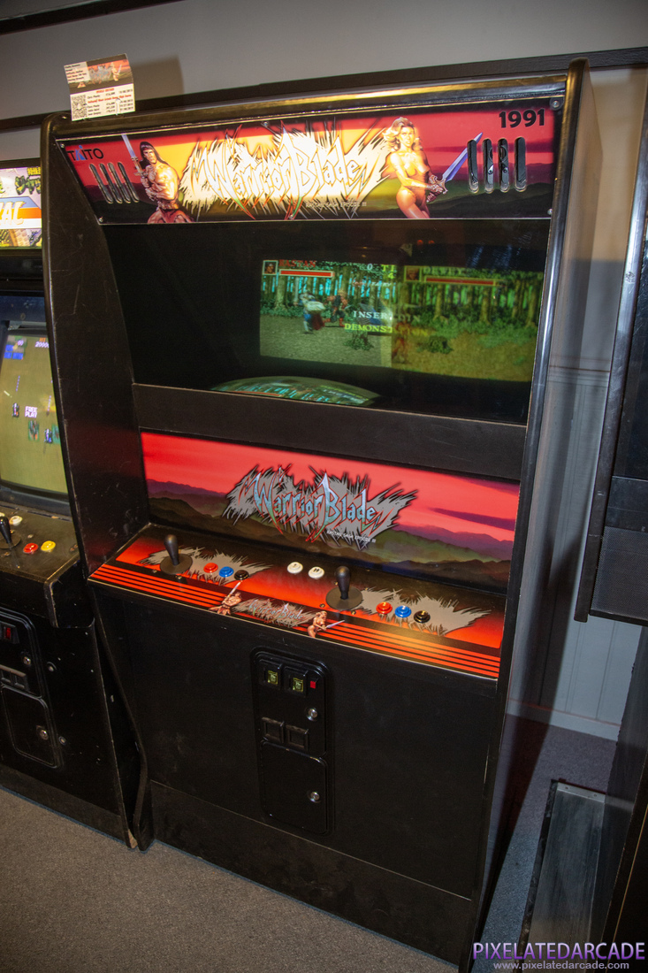 Warrior Blade: Rastan Saga Episode III Photo: Warrior Blade in Darius cabinet