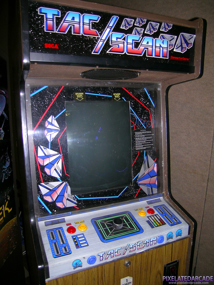 Tac/Scan Photo: Tac/Scan arcade cabinet