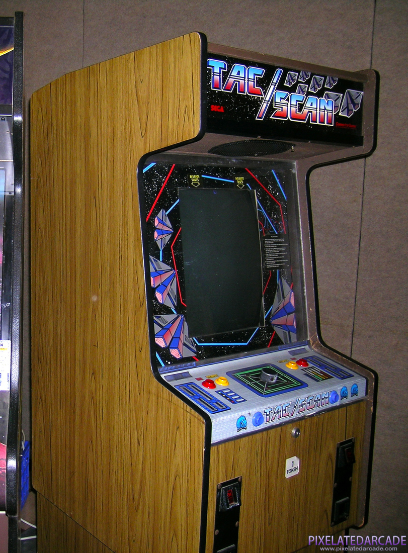 Tac/Scan Photo: Tac/Scan arcade cabinet