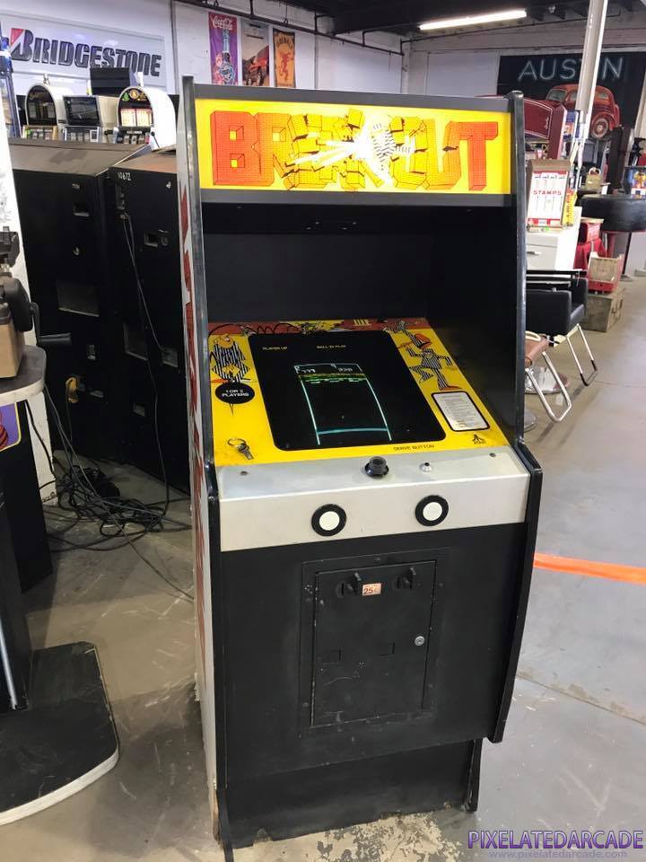 Breakout Photo: Breakout arcade cabinet