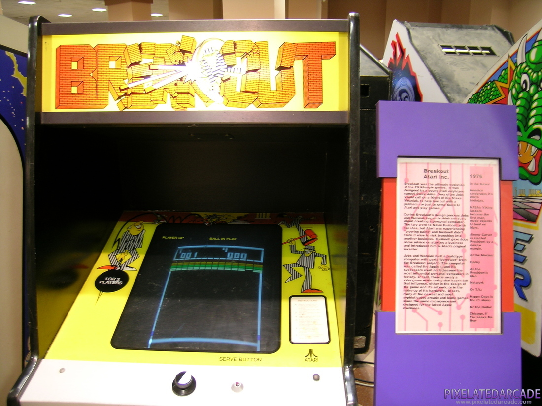 Breakout Photo: Breakout arcade cabinet