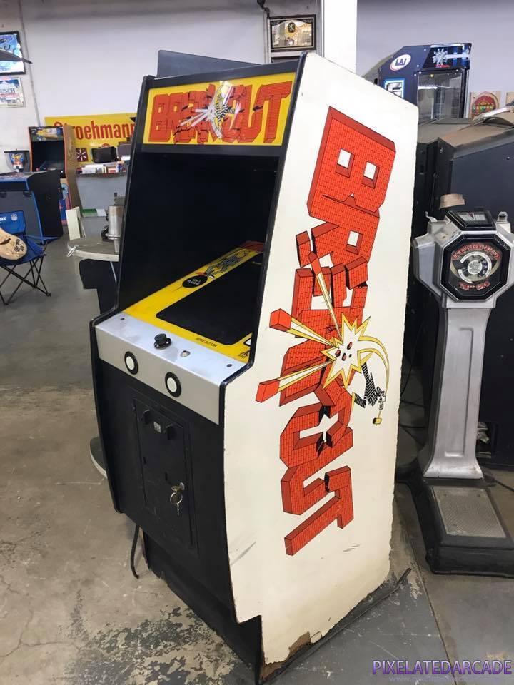 Breakout Photo: Breakout arcade cabinet