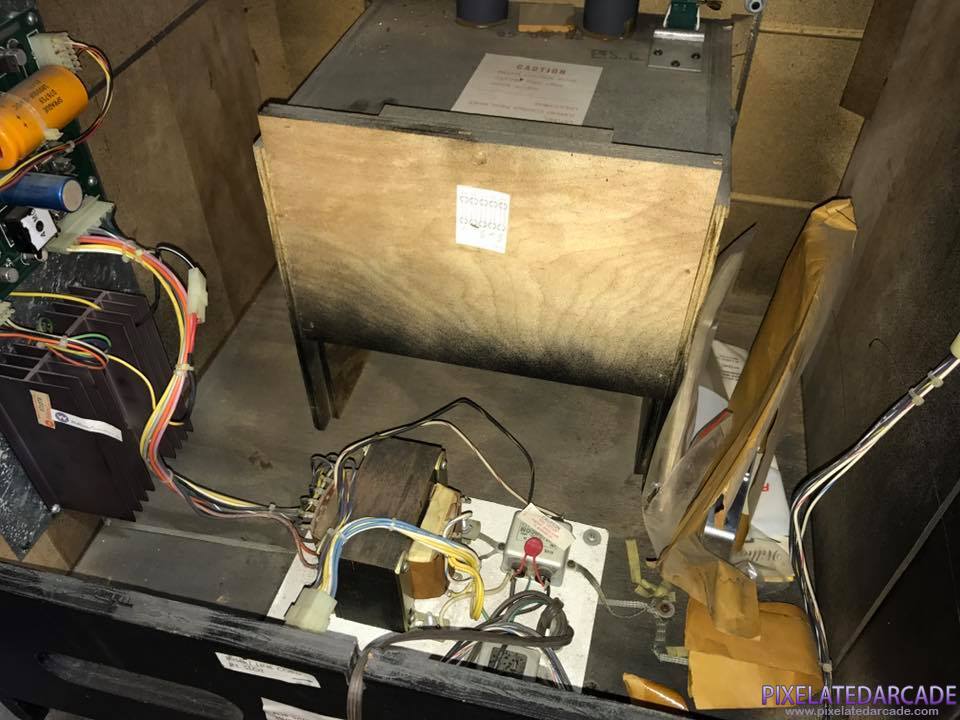 Robotron: 2084 Photo: Robotron: 2084 arcade cabinet - inside