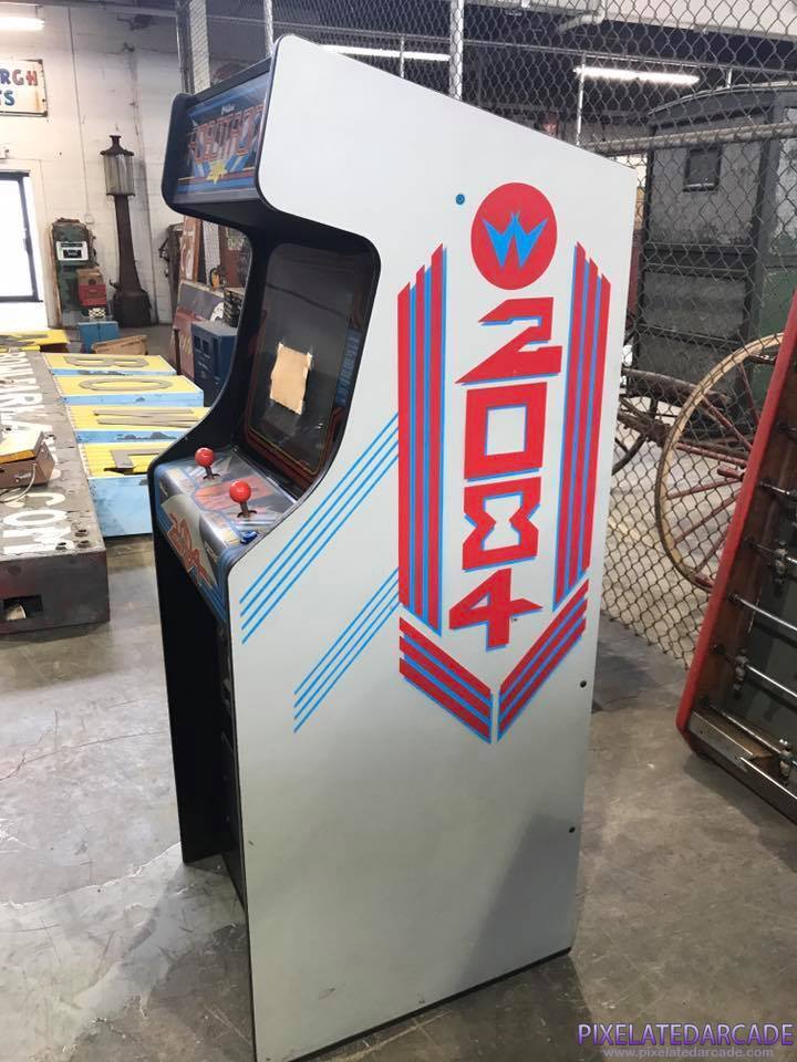 Robotron: 2084 Photo: Robotron: 2084 arcade cabinet - right side