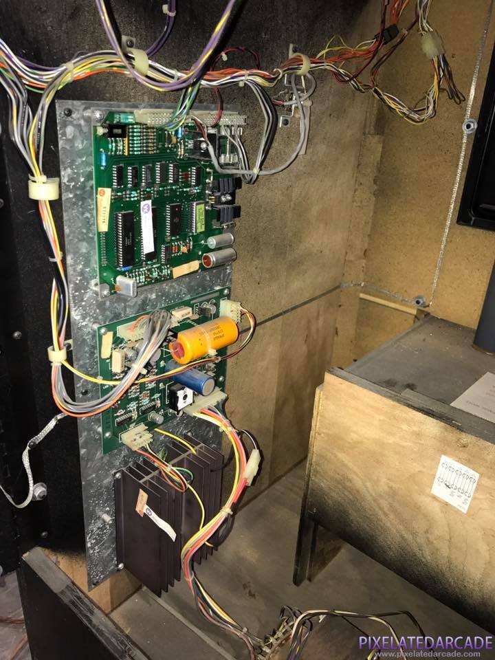 Robotron: 2084 Photo: Robotron: 2084 arcade cabinet - inside