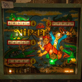 Nip-It pinball cabinet - Backbox