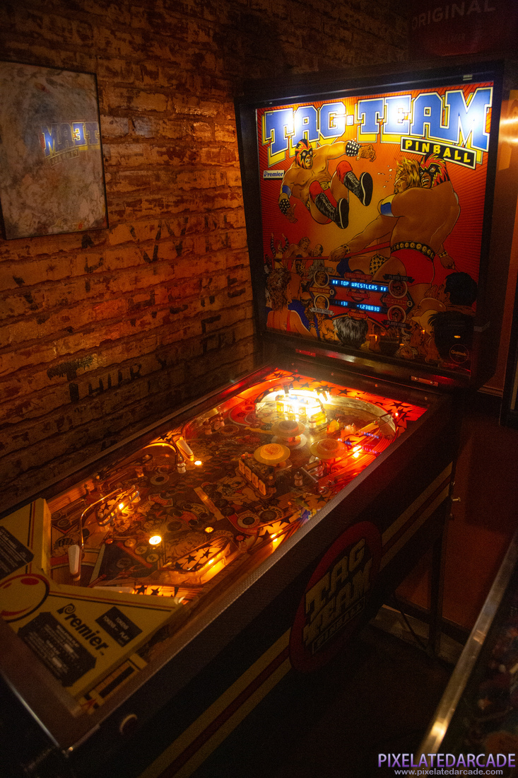 Tag-Team Pinball Photo: Tag-Team Pinball cabinet - Playfield