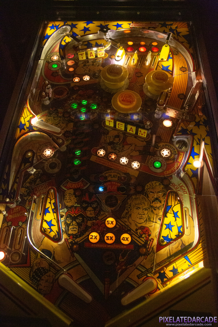 Tag-Team Pinball Photo: Tag-Team Pinball cabinet - Playfield