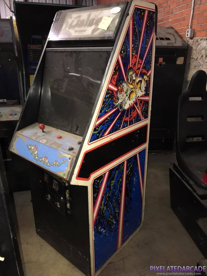 Galaga Photo: Galaga in Tempest cabinet