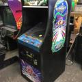 Galaga arcade cabinet