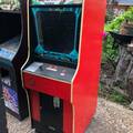 Galaga in Nintendo cabinet.