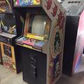Galaga in Dig Dug cabinet