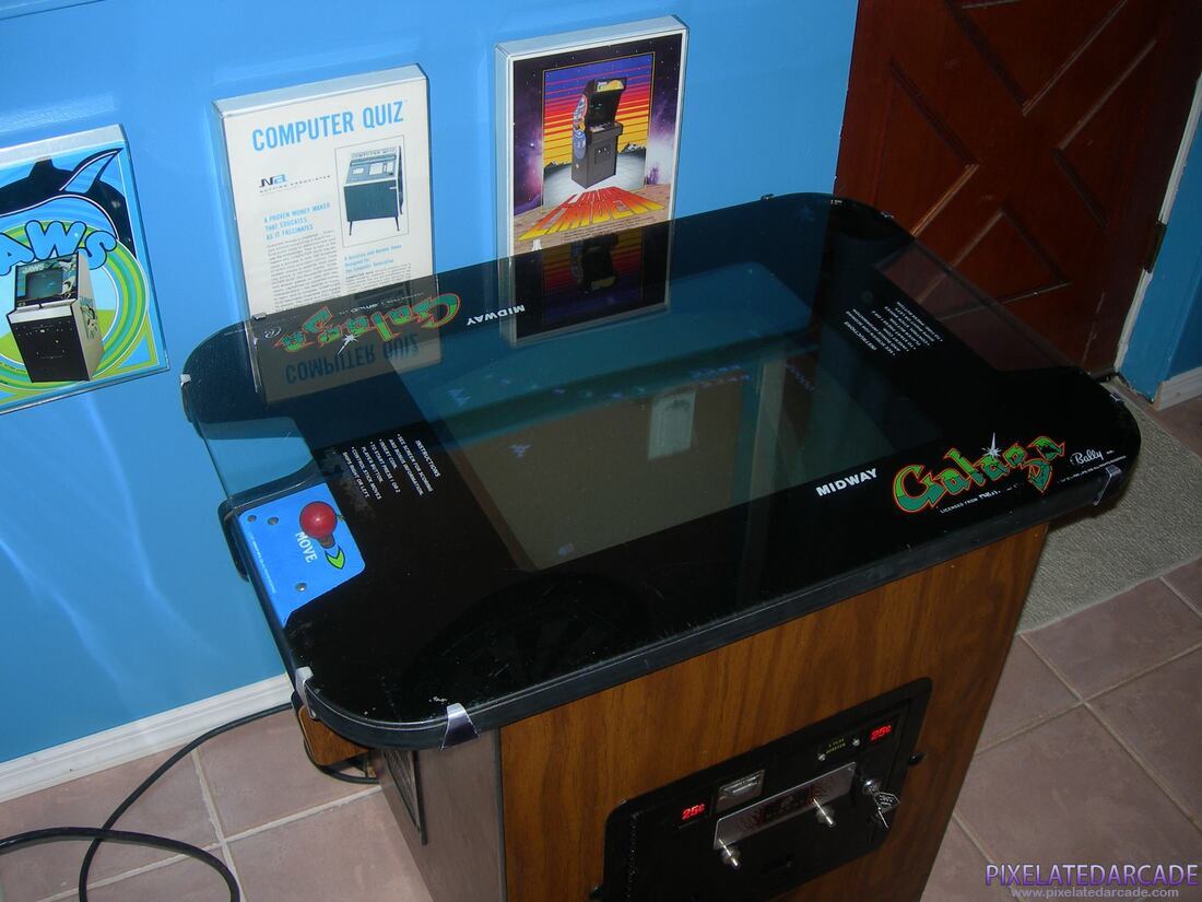 Galaga Photo: Galaga arcade cocktail table